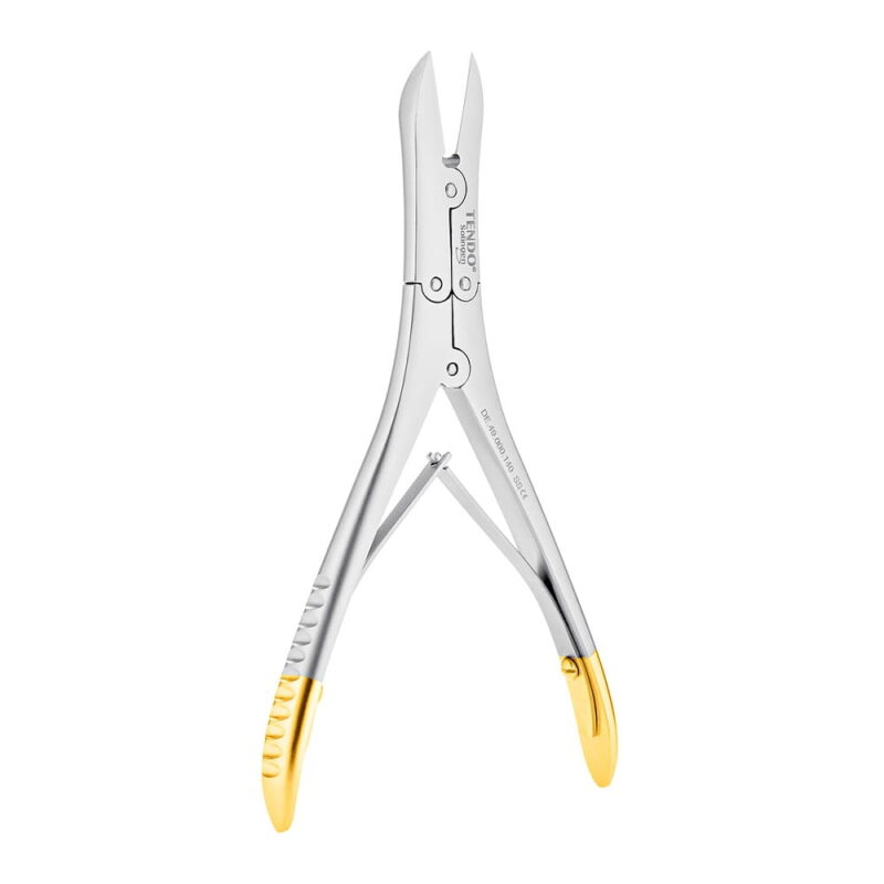 Medical nail nippers with built-in double gear Product type: Premium (HQ)