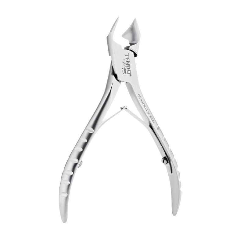 Solingen podiatry front tongs with a 12.5 cm moon-shaped blade Product type: Standard (SQ)