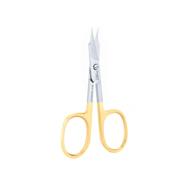 Tendo® Solingen Gold Line scissors for ingrown and calloused nails