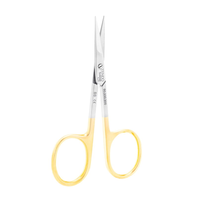 Tendo® Solingen Gold Line straight nail scissors