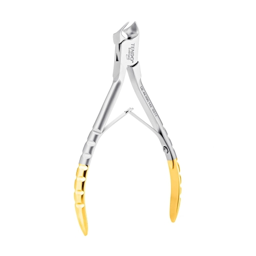 Kopfschneider-Nagelzange Solingen mit mondförmiger Schneide 12.5 cm Gold Line – Bild 2