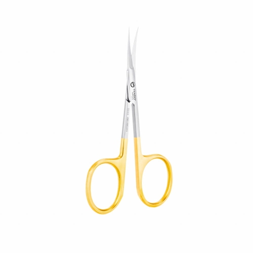 Gebogene Nagelhautschere Tendo Solingen Gold Line