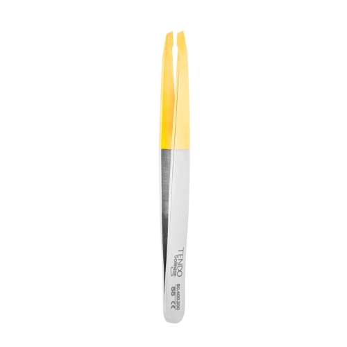 Pinzette mit schräger Spitze Tendo® Solingen TC Gold